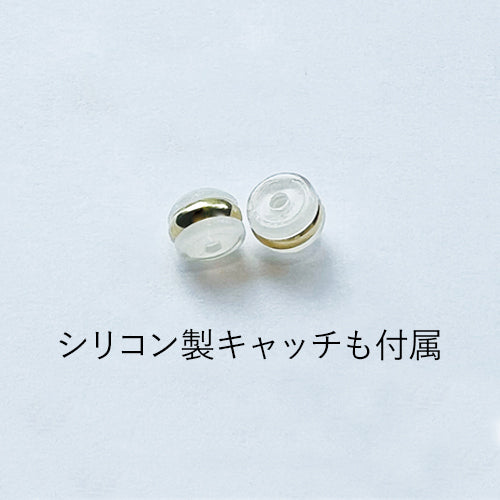 【数量限定】mamorare ピアス ゴールド(電磁波対策)