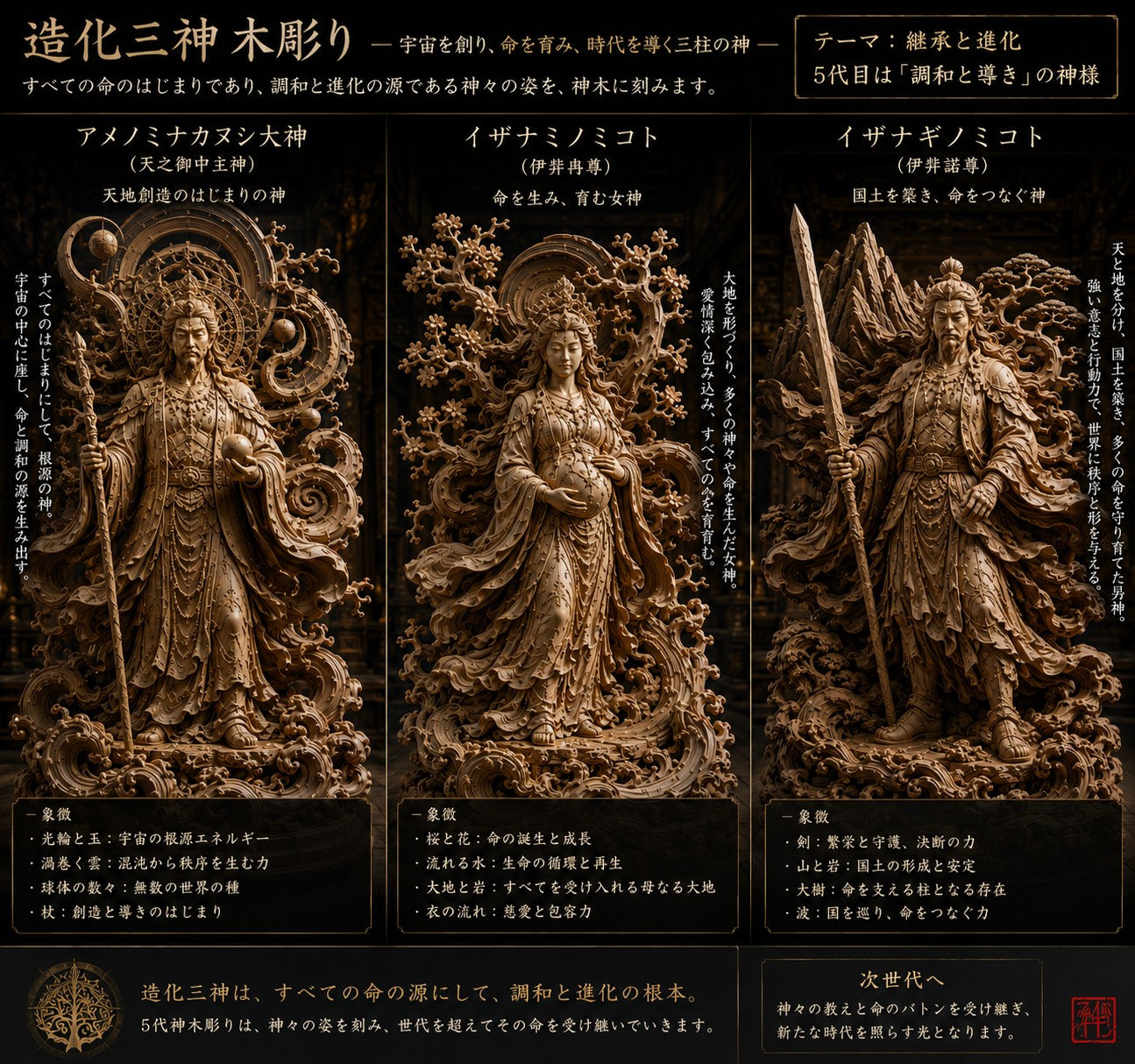 造化3神