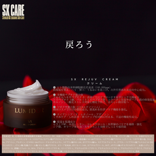 [LUMIDOR] LUMIDOR SX REJUV CREAM (50ml)クリーム