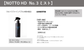NOTTO(ノット) HD No.3 Mist(ミスト) 250ml