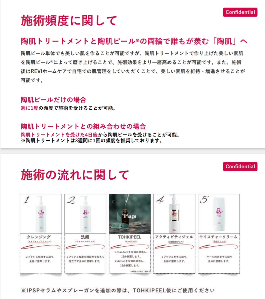 【業務用】陶肌ピール(50ml)