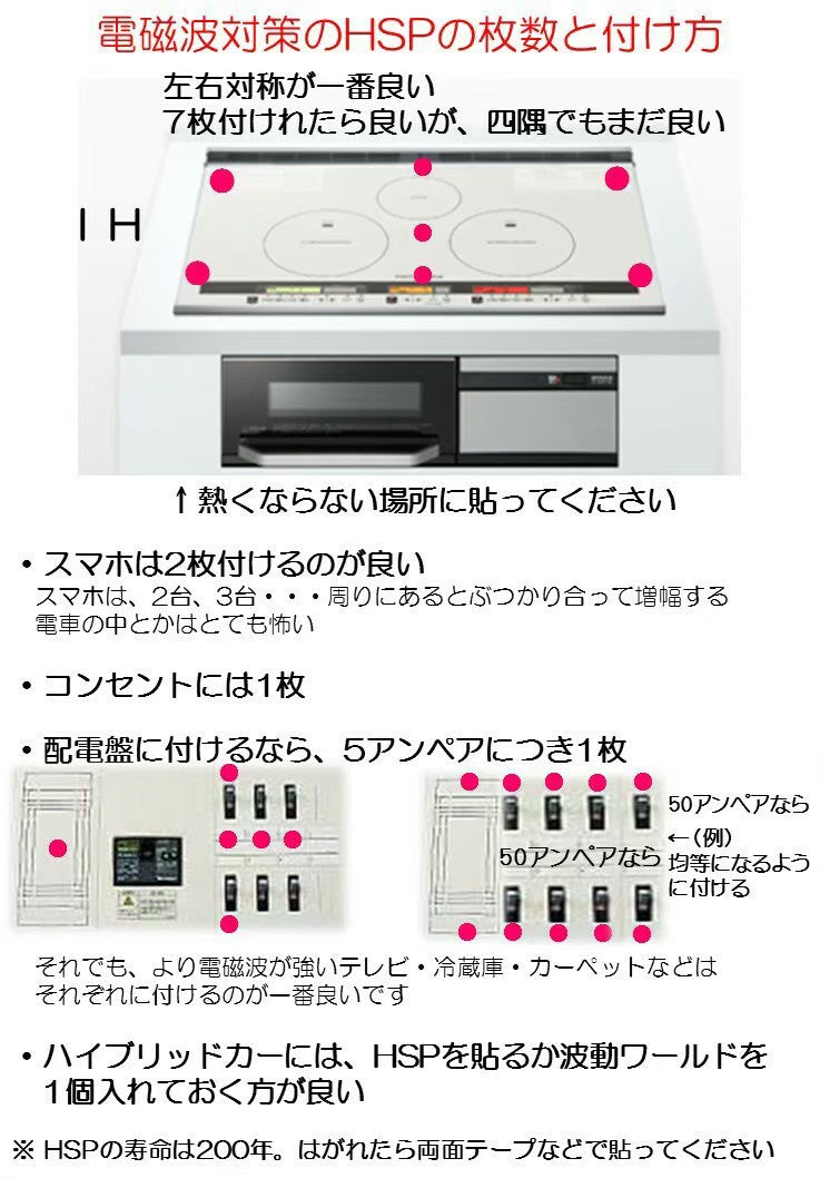 電磁波対策シール